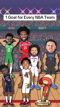 1 Goal for Every NBA Team this Season! #nba