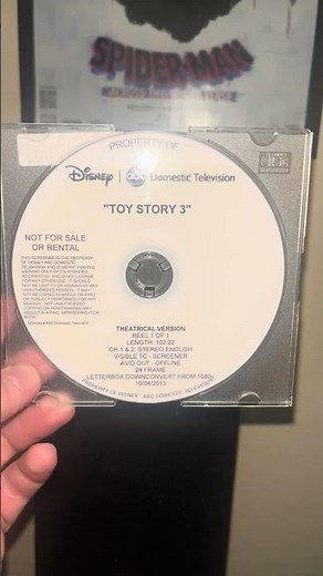Bizarre Toy Story 3 DVD #screener