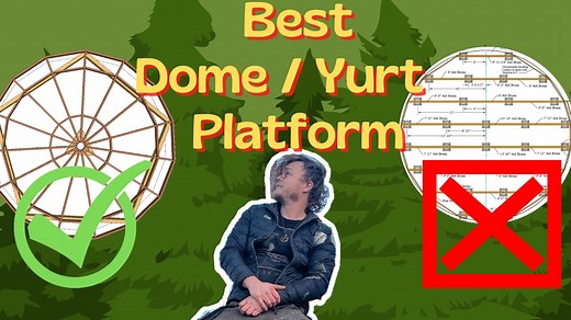 23 reactions | Most efficient, cheapest and easiest way to build a circular deck for a dome or yurt - period! | Trillium Domes | Facebook