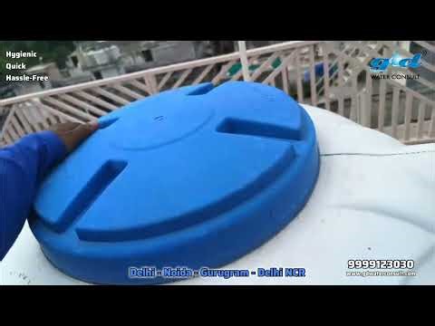 Full Water Tank Cleaning Process by the GD team✨✅