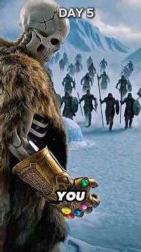 When Infinity Gauntlet Meets The Ice Age 🔥 #shorts #marvel