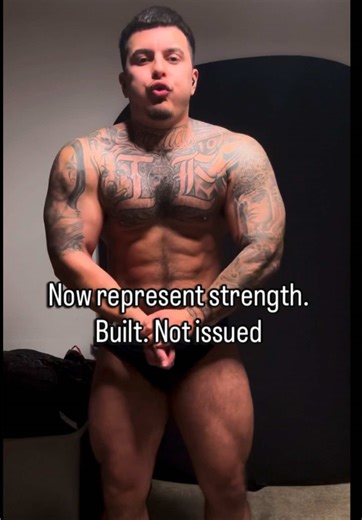 You used to represent something bigger than you. A flag. A unit. A standard. Now? You represent comfort. Overeating. Inconsistency. Stories about “back in the day.” The uniform didn’t make you powerful. It just held you accountable. Now nobody’s checking your weight. Nobody’s checking your PT score. Nobody’s correcting your standard. And you’re shrinking because of it. You don’t need the military back. You need structure. You need discipline. You need a new mission. Now represent power. Built. N