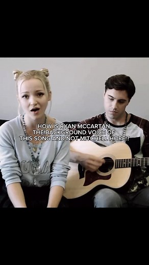 If Only Descendants: Dove Cameron and Mitchell Hope Singing Scene