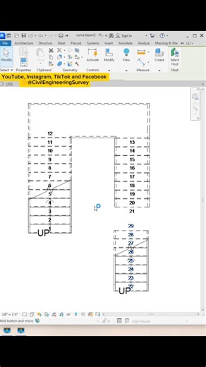 CivilEngineeringSurvey on Instagram: "Fast way to stair tread number in Revit YouTube, Instagram, TikTok and Facebook 👉@CivilEngineeringSurvey #revit #instagood #construction #tutorial #architecture #civilengineering #stair #treadnumber #stairnumber #RevitTutorial #RevitArchitecture #staircase #reels #trending"