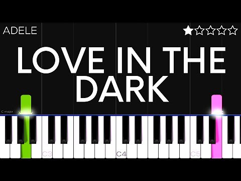 Adele - Love In The Dark | EASY Piano Tutorial