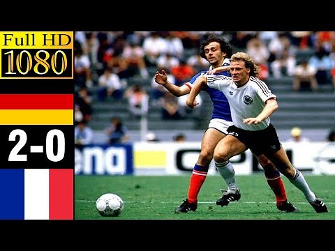 Germany 2-0 France Semi Finals World cup 1986 | Full highlight | 1080p HD