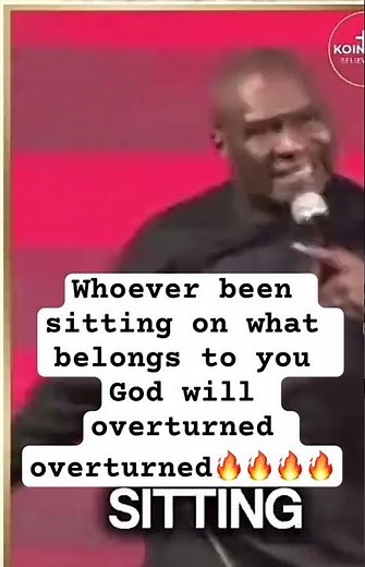 Whoever been sitting on what belongs to you🔥God will overturned#shortvideo#apostlesjosuaselman#duet