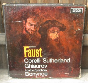 Gounod - Corelli, Sutherland, Ghiaurov, London Symphony, Bonynge - Faust