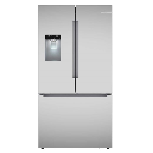 Reviews for Bosch 100 Series 36 in. W 26 cu. ft. Smart Standard Depth French Door Refrigerator in Stainless Steel, External Water and Ice | Pg 4 - The Home Depot