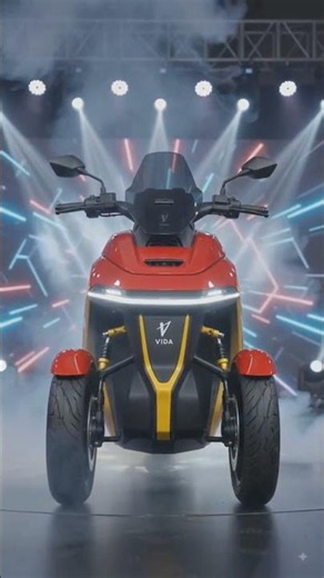 Hero Vida NEX 2 electric trike😱🔥 | Future EV Scooter Concept #Shorts #shortsfeed #vida #hero #nex2y