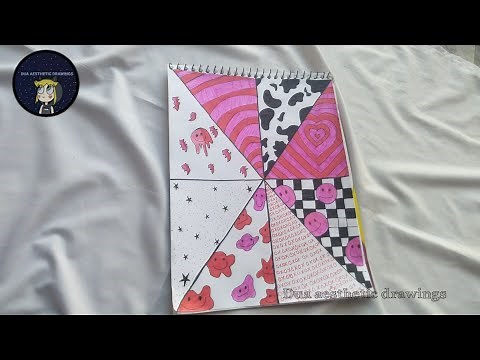 How to draw ✨ Preppy ✨ Aesthetic drawings // Step by Step ‪@artyy.crafts‬