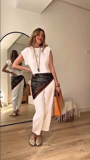 Cuatro Maneras Sofisticadas De Estilizar Sandalias Doradas En Primavera #fashiontrends #springoutfit