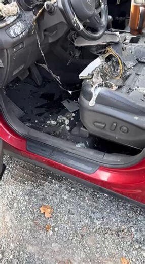 A woman posted a video of her burned-out car, showing her Stanley thermos still intact with ice inside. The clip went viral as an unintended ad, and the company offered to replace her car.