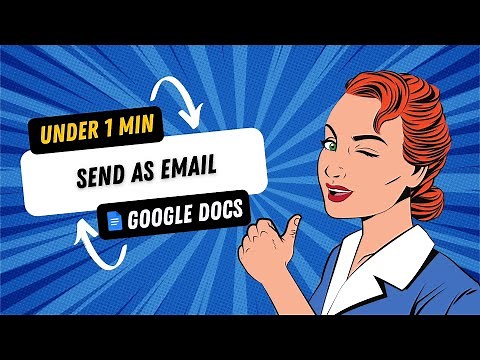 Google Docs Tutorial: How to Send Google Docs File as Text via Email