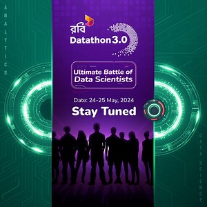 The stage is set for the ultimate battle of the data scientists! The top teams of Robi Datathon 3.0 are ready to showcase their skills on May 24-25 at the Robi Corporate Office. For the latest updates on the competition, keep an eye on our Robi Page. Send your best wishes to the participating teams in the comment section! #RobiDatathon3.0 #Robi | Robi
