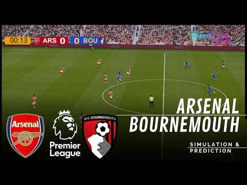 Arsenal vs Bournemouth | Premier League 25-26 | Simulation/Prediction