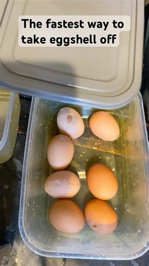 Fastest way to get eggshells out try this #shortvideo #fyp #eggshell #eggs #shorts
