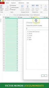 Sort alphabetically by column names-PQ Excel #shorts