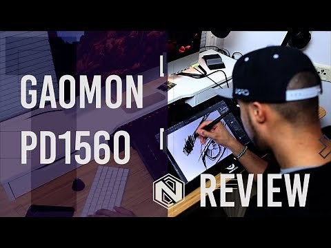 GAOMON PD1560 REVIEW (A Cheap Tablet for Animators)