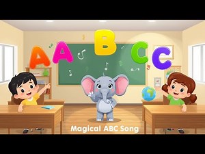 Magical ABC Song 🌈 | A to Z Learning for Kids | Hindi ABC Rhyme | 3D Cartoon