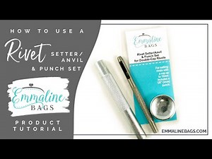 How To Set Double-Cap Rivets using Hand Tools
