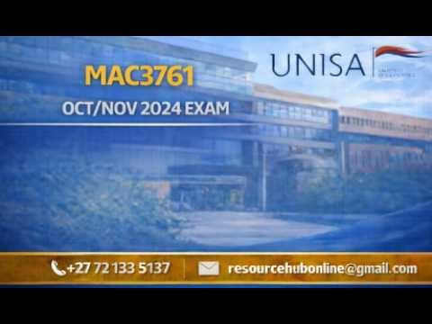 MAC3761 OCT NOV 2024 EXAM COSTING GENERAL DISCUSSION