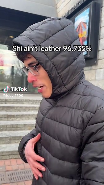 #leov #meme #dmv #dc #fyp @ℂ𝕙𝕣𝕚𝕤𝕥𝕚𝕒neverbrokeagain | that aint real leather