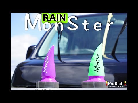 【レインモンスター】超撥水スプラッシュと超耐久ストロング比較