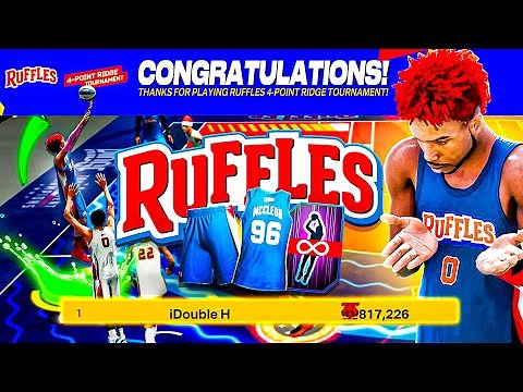 WINNING THE RUFFLES EVENT & UNLOCKING UNLIMITED BOOSTS & RUFFLES JERSEY W/ THE BEST BUILD!