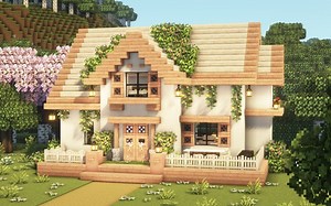 【Minecraft】🌿✨简约可爱的小屋（ Mizuno's 16 Craft）