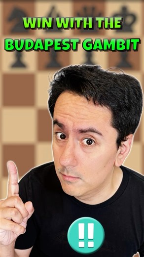 Win With The Budapest Gambit 😲