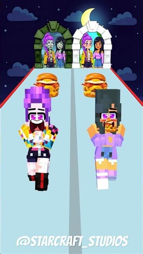 Zombie Rumi vs Doctor Aphmau! CURE The Virus! 😱🧟‍♀️💉 #shorts