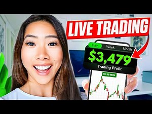 LIVE TRADING: Making $3479 in 30mins on QQQ
