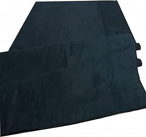 Navy Suede Microsuede Fabric Upholstery Drapery Fabric (1 Yard)