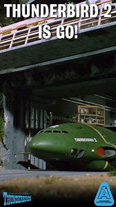 The launch of Thunderbird 2. So Iconic! #launch #thunderbirdsarego #IconicMoments #Iconic #gerryanderson #international #rescue | Captain Scarlet and the Mysterons