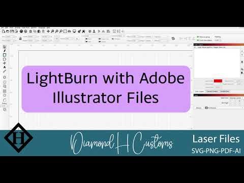 Lightburn with Adobe Illustrator Files