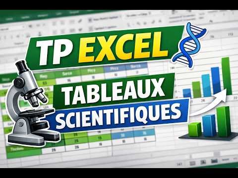 Visioconférence 06 Concevoir des tableaux avec Excel