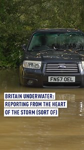Britain Underwater: Reporting from the heart of the storm (Sort of)