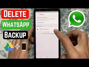 Delete Whatsapp Chat Backup from Google Drive and Phone | New WhatsApp Tricks You Should Know 2019