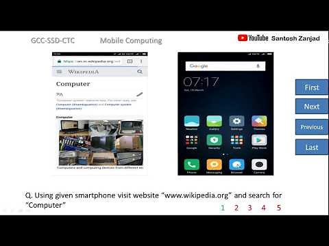 GCC TBC Special Skill (GCC SSD CTC) Mobile Computing Practice Video Tutorial
