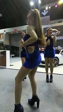 バンコク・モーターショーでのコヨーテを彷彿とさせるダンス(Motor Expo 2020)