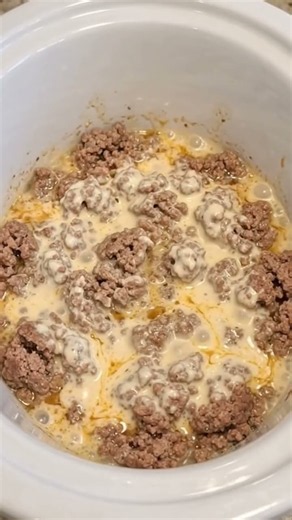 🥩🧀 Slow Cooker Cream Cheese Ground Beef