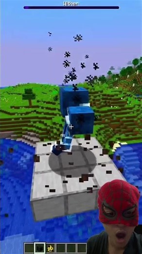 The Wither vs A Lot of Bees… Who Wins!? 🐝💀 #shorts