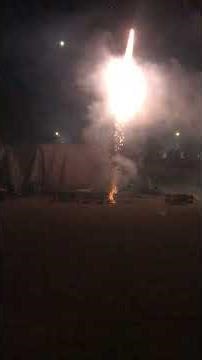 Fresno Grizzlies Fireworks Show Launch Site #fireworks #fireworkshow #pyrotechnics #fresno #fyp