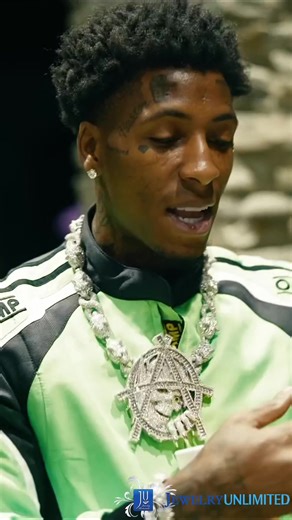 NBA YoungBoy’s New Anarchy Chain with a 1 of 1 werewolf link - designed and crafted by JewelryUnlimited 💎 #nbayoungboy #yb #fyp #wafi