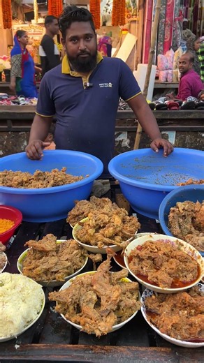I test the meat myself before selling it from my cart.
