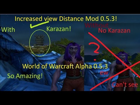 WoW 0.5.3 Alpha: Removing Every Render Limit (Fog, View Distance, Flight)