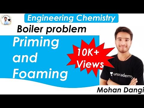 Priming | foaming | Boiler problems | priming and foaming | engineering chemistry |MOHAN DANGI