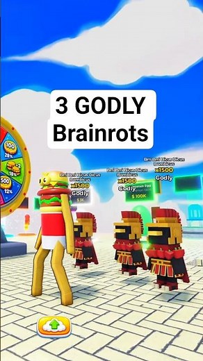 🚀 3 GODLY Brainrots Jump | Elevator Fall Simulator