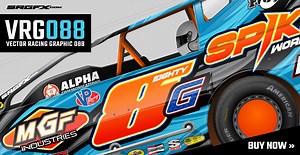 Vector Racing Graphic 088